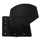 Imperial Mfg Imperial Premium 9 in. L X 4 in. D Black/Silver Galvanized Steel Roof Cap with Collar VT0640 - alternate 3